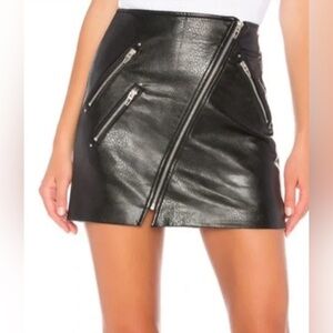 Blanknyc leather skirt